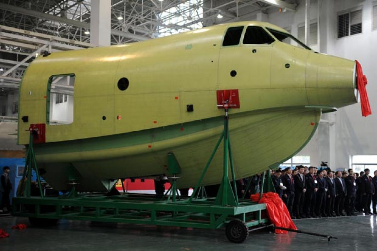 China builds largest seaplane in the world